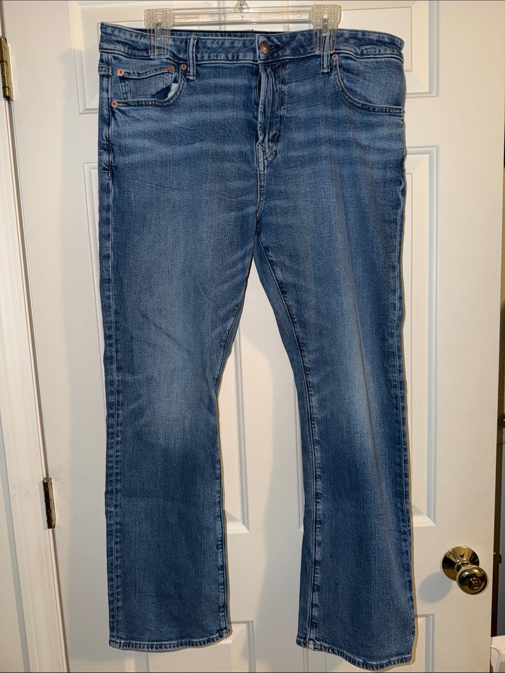 American Eagle Outfitters Men's Blue Bootcut Jeans
